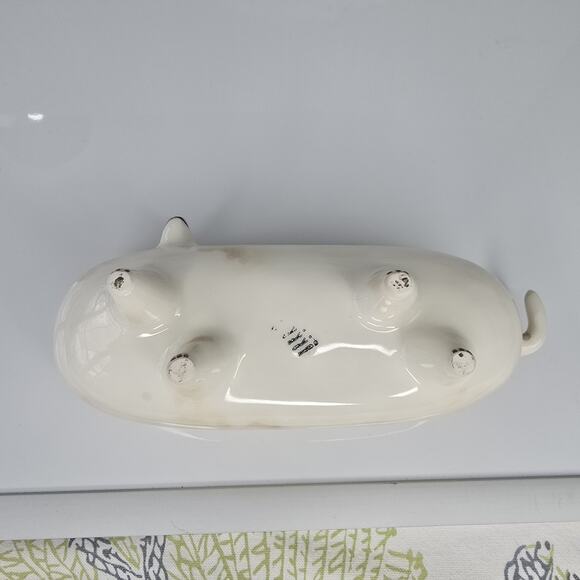 Adorable Corgi Dog Planter Hand Painted Ceramic Alex - Picture 9 of 11